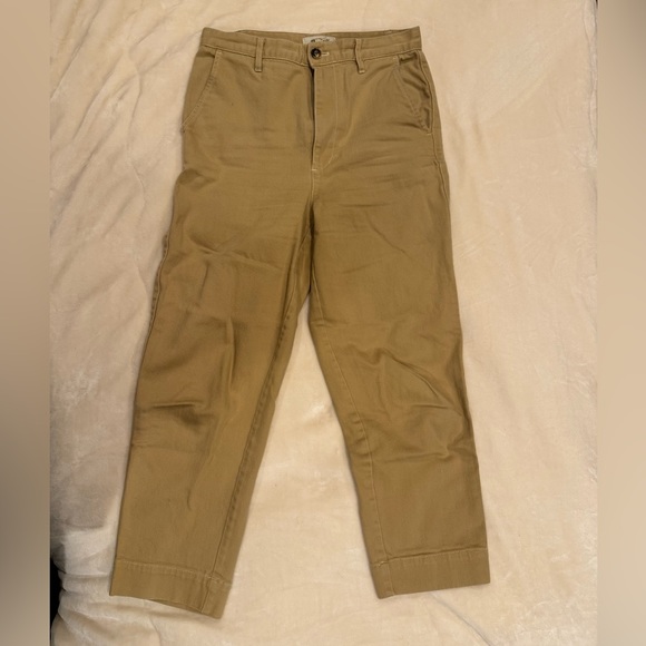 Madewell Wide Leg Cropped Pants, Size 27 - Picture 1 of 2